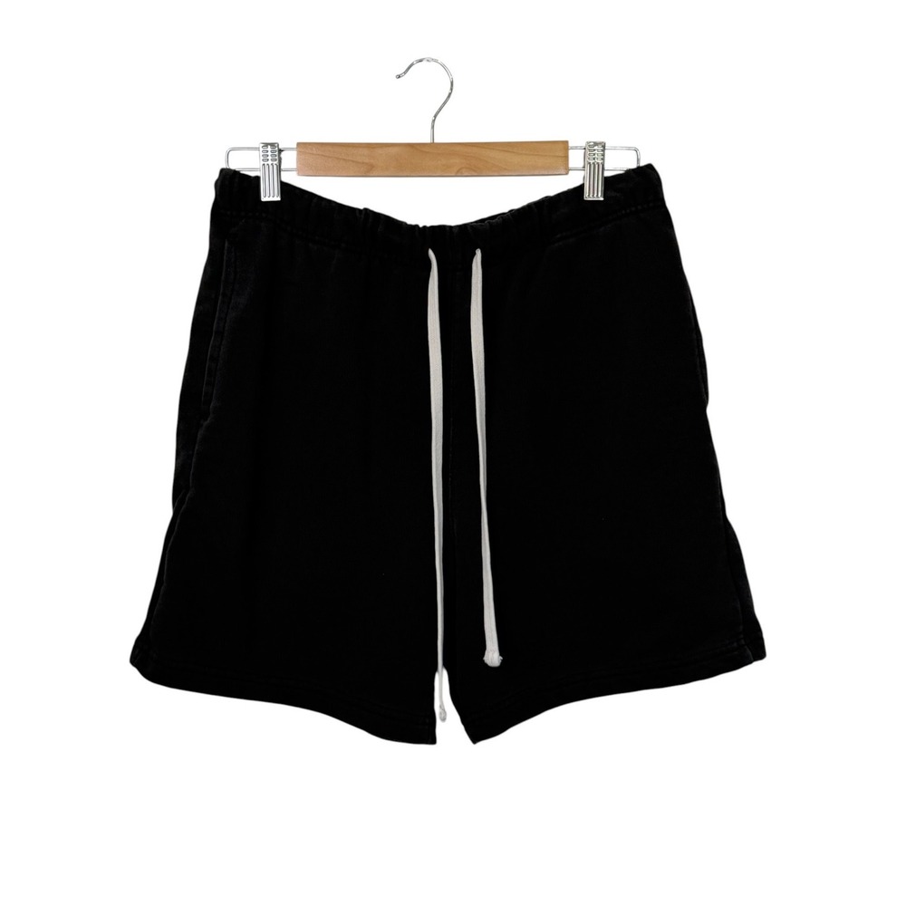 PacSun Black Volley Fleece Lounge Sweat Shorts, M